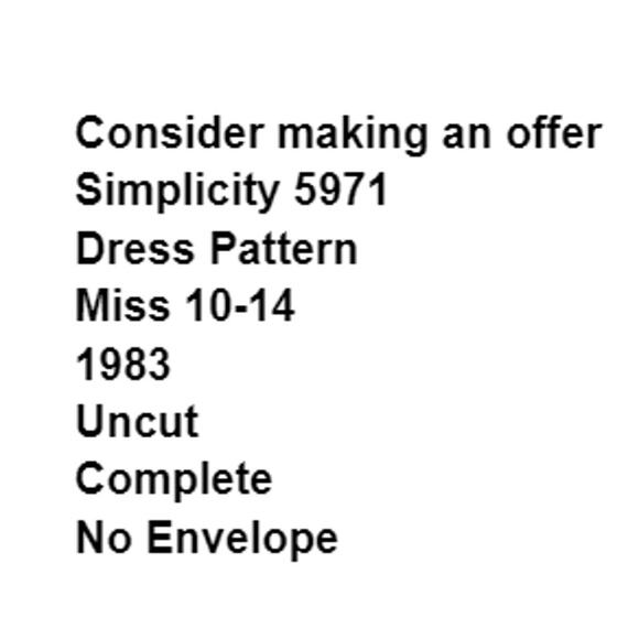 Simplicity 5971 Pattern Sundress Jacket Miss 10-14 Bolero Vaca Resort Unlined - Picture 3 of 7